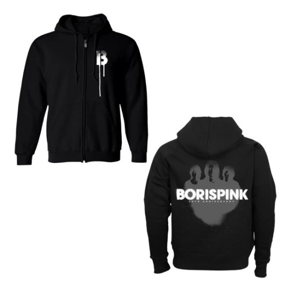 Relapse Records Merch Store Boris Pink Zip Hoodie