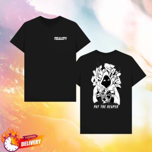 Hassle Records Merch False Reality Pay The Reaper T-Shirt