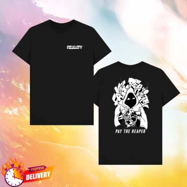 Hassle Records Merch False Reality Pay The Reaper T-Shirt