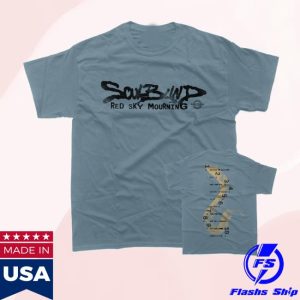 Closedcasketactivities Merch Store Soul Blind Red Sky Mourning Tracks T-Shirt