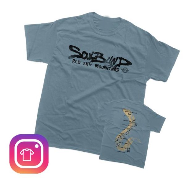 Closedcasketactivities Merch Store Soul Blind Red Sky Mourning Tracks T-Shirt
