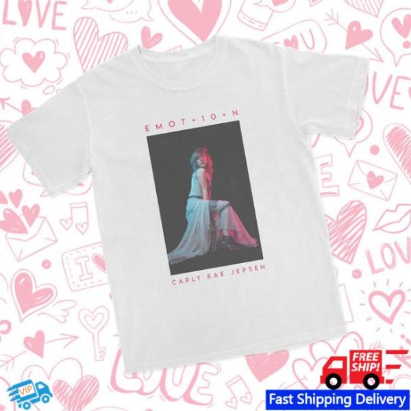 Carly Rae Jepsen Store Merch Emotion 10 Year Anniversary T-Shirt