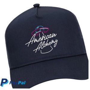 American Alchemy Store Merch American Alchemy Trucker Navy Hat