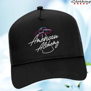 American Alchemy Store Merch American Alchemy Trucker Black Hat