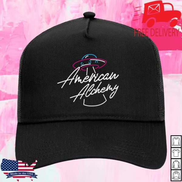 American Alchemy Store Merch American Alchemy Trucker Black Hat