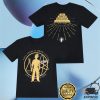 kenny hello merch store devo 50 years of devolution 2025 black tour t shirt