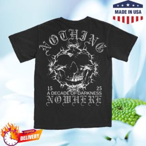 Nothing Nowhere Merch Store Decade Of Darkness Tee