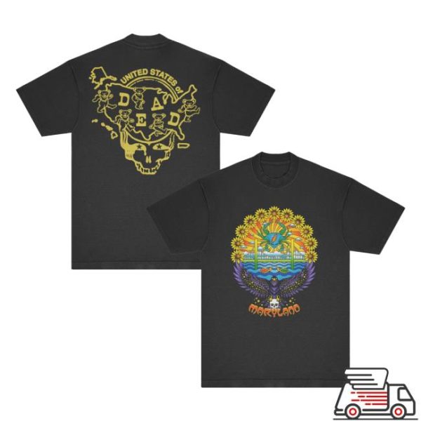Dead Store Merch Maryland United States Of Dead T-Shirt