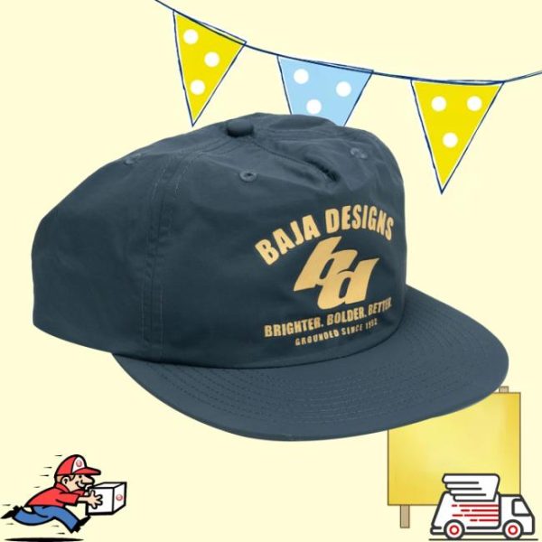 Baja Designs Store Merch Baja Designs Grounded Snapback Hat