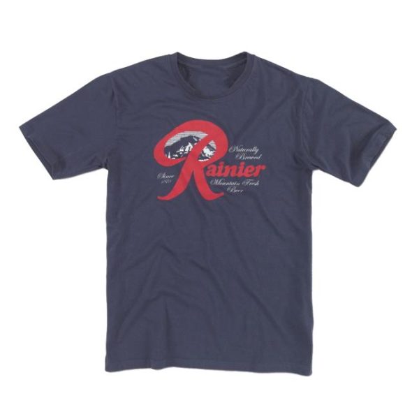 Wearyourbeer Store Merch Rainier Naturally Brewed Classic Logo T-Shirt