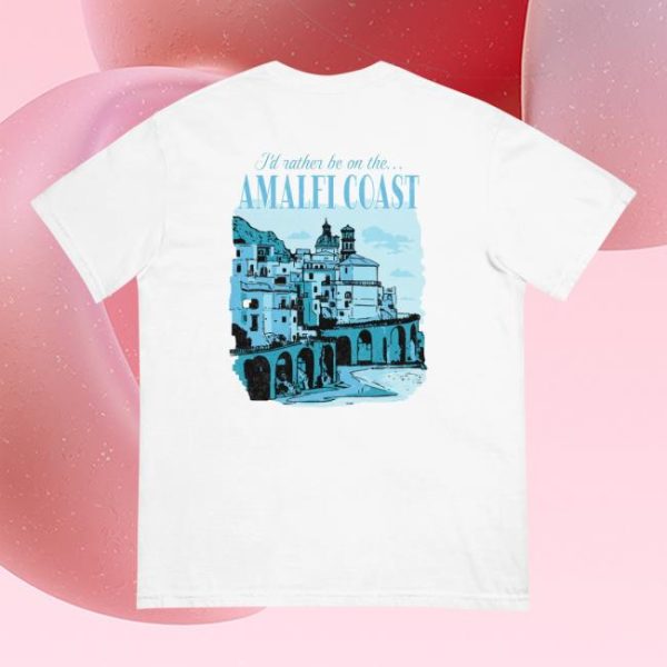 Litquidity Store Merch Amalfi Coast T-Shirt