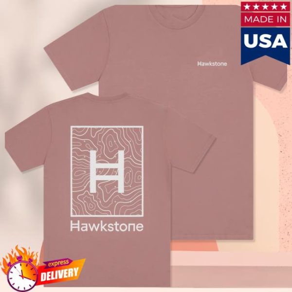 Hawkstone Store Merch Hawkstone Topographic Unisex T-Shirt