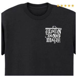 Blowin Money Mafia Store Merch Blowin’ Money Mafia Ransom Letter Truck Tee
