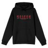 kenny bioworldmerch store trigun kanji logo long sleeve black adult hooded sweatshirt