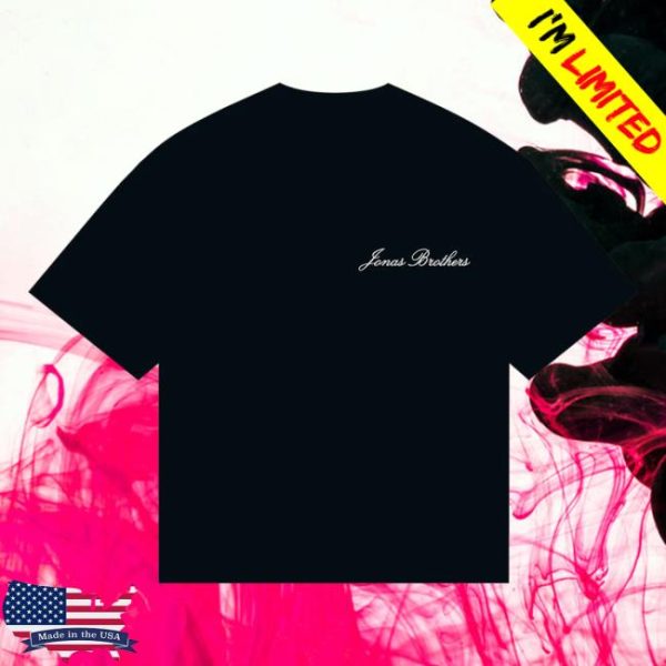 Jonas Brothers Store Merch Love Me To Heaven Cloud Single Tee