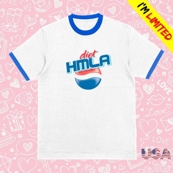 Hoesmad Store Merch Mens Diet Hmla Poly Ringer Tee