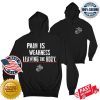 kenny marine corps gift shop store merch marines pain is weakness hoodie