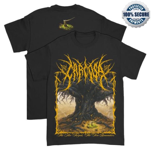 Indiemerchstore Merch Carcosa The Axe Forgets, The Tree Remembers Album T-Shirt
