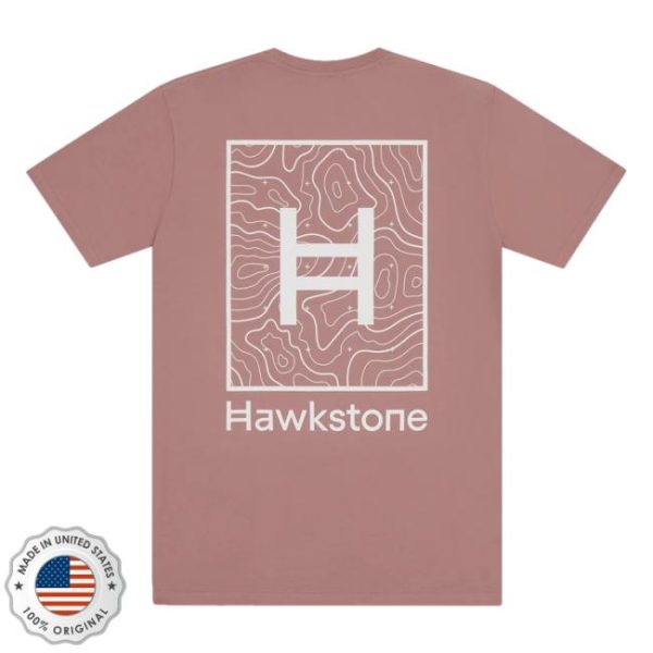Hawkstone Merch Store Hawkstone Topographic Unisex T-Shirt