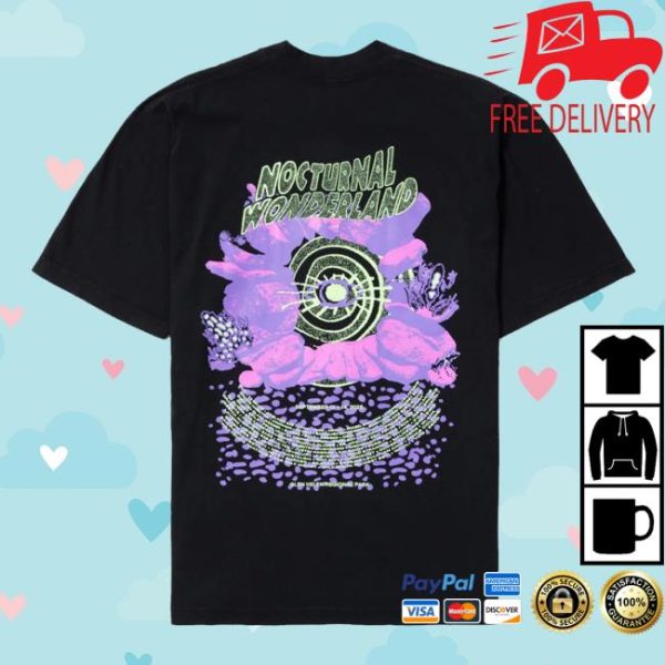 Insomniac Shop Store Merch Nocturnal Wonderland Wetlands Rhythm Lineup Tee