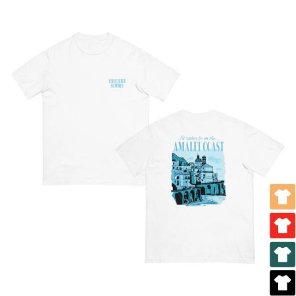Litquidity Merch Store Amalfi Coast T-Shirt