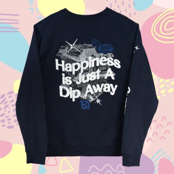 Raising Canes Gear Merch Store Just A Dip Away Crewneck