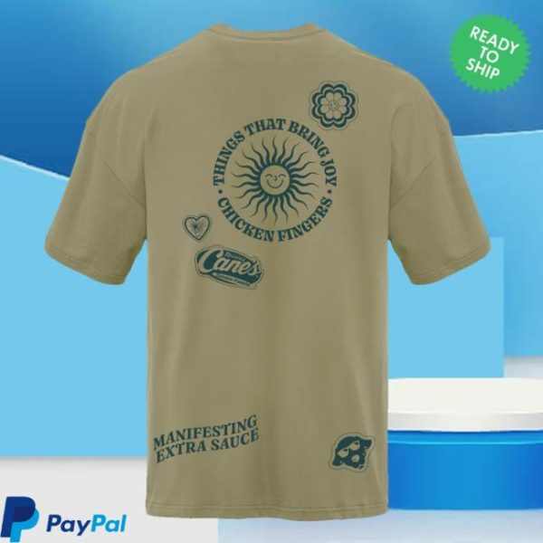 Raising Canes Gear Merch Store Things That Bring Joy Tee