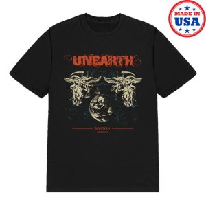 Unearth Merch Store Tour Date Tee