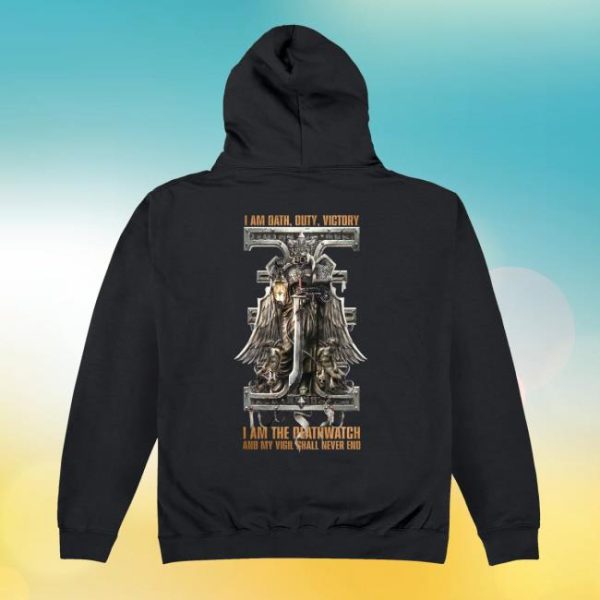 Warhammer Store Merch Deathwatch ‘I Am The Deathwatch’ Hoodie