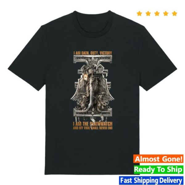 Warhammer Store Merch Premium Deathwatch ‘I Am The Deathwatch’ T Shirt