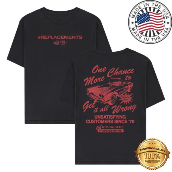 The Replacements Store Merch One More Chance T-Shirt