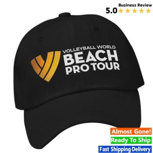 Volleyballworld Store Merch Beach Pro Tour Logo Dad Hat
