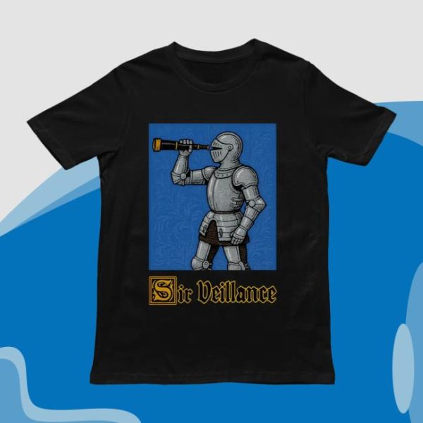 Orbital Clothing Brand Store Merch Sir Veillance Hand Drawn T-Shirt