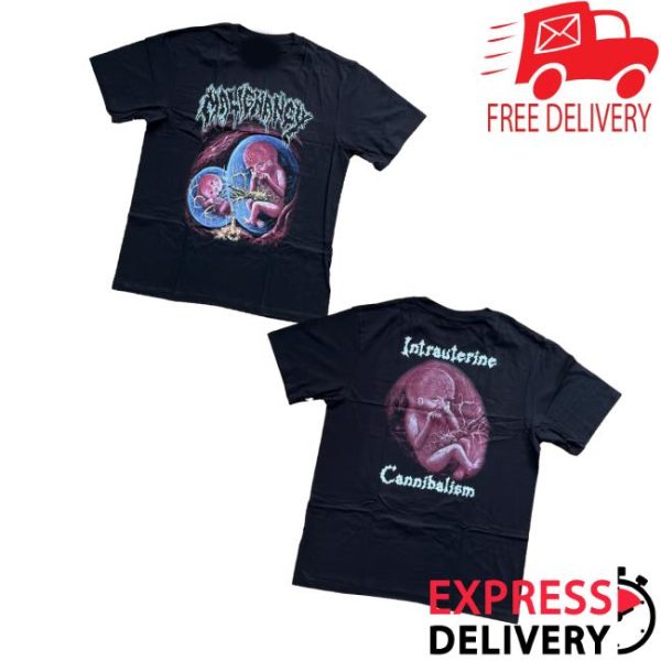 Reality Fade Merch Store Malignancy Intrauterine Cannibalism T-Shirt
