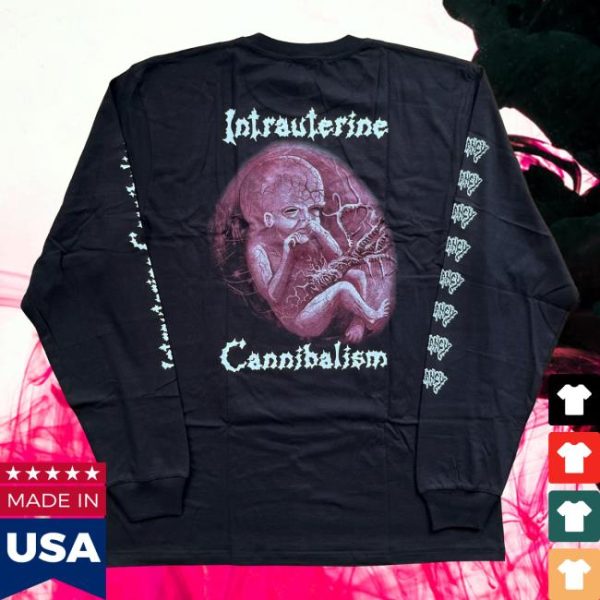 Realityfade Store Merch Malignancy ‘Intrauterine Cannibalism’ Long Sleeve
