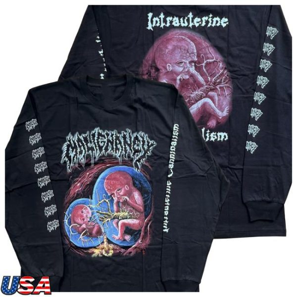 Realityfade Store Merch Malignancy ‘Intrauterine Cannibalism’ Long Sleeve