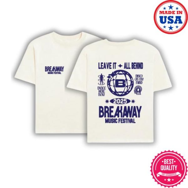 Shop Breakaway Store Merch Breakaway Music Festival Tee