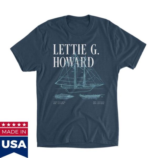 Erie Apparel Store Merch Lettie G. Howard Schematic Tee