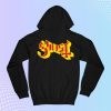 kenny ghost store merch split face zip hoodie
