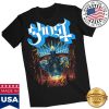 Ghost Store Merch Split Face Zip Hoodie