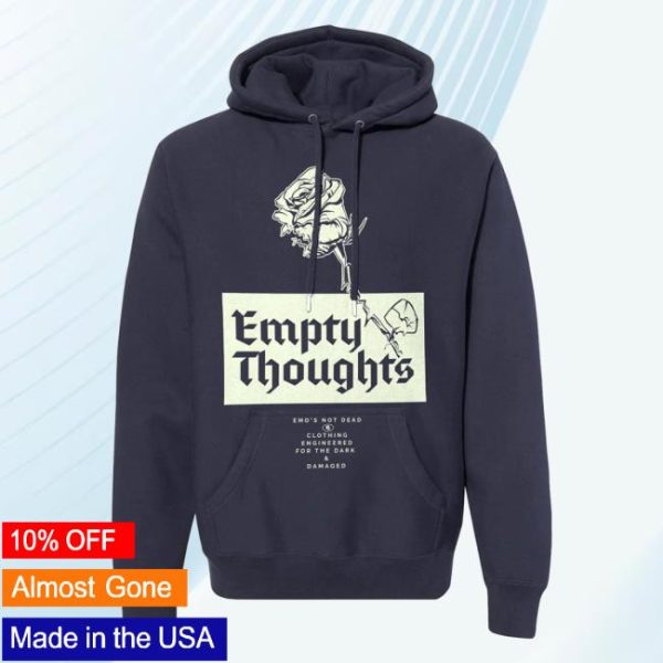 Emo’s Not Dead Merch Store Empty Thoughts Hoodie