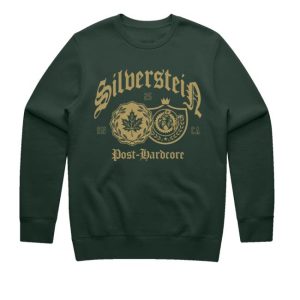 Silverstein Music Merch Post Hardcore Crewneck