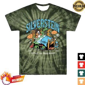 Silverstein Music Merch Smile Tye Dye Tee