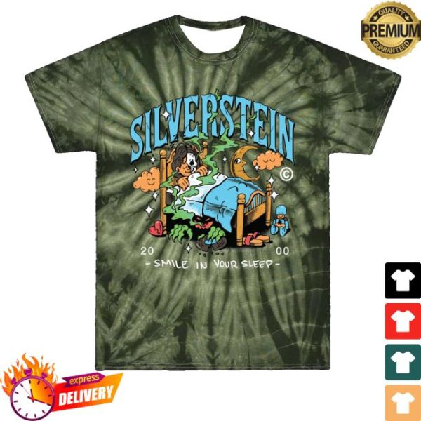 Silverstein Music Merch Smile Tye Dye Tee