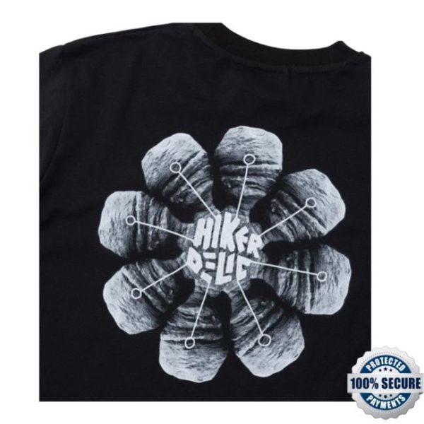 Hikerdelic Store Merch Hikerdelic Bridestones Black Ls T-Shirt