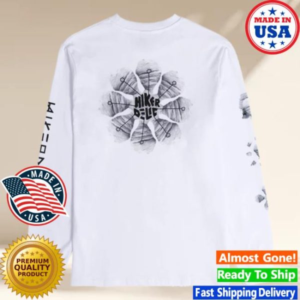 Hikerdelic Store Merch Hikerdelic Bridestones White Ls T-Shirt