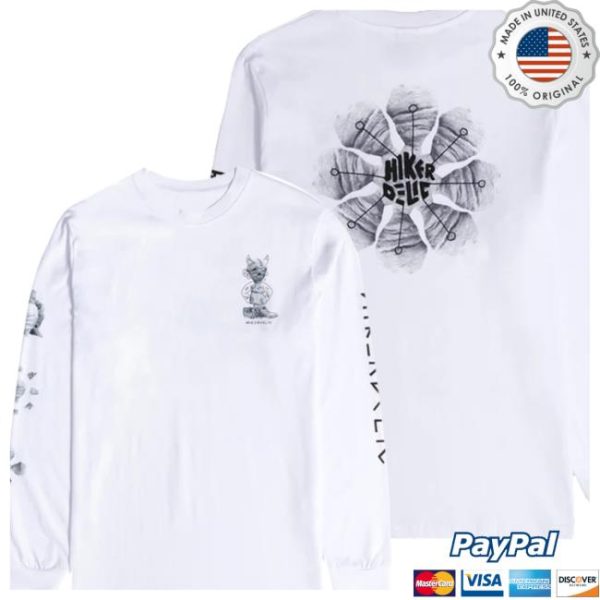 Hikerdelic Store Merch Hikerdelic Bridestones White Ls T-Shirt