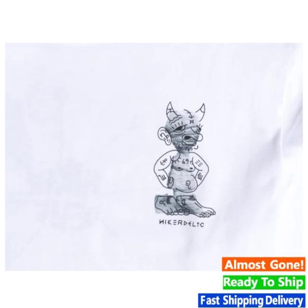 Hikerdelic Store Merch Hikerdelic Bridestones White Ls T-Shirt