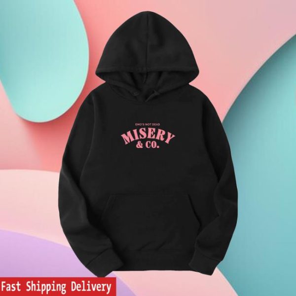 Emos Not Dead Store Merch Misery & Co Hoodie