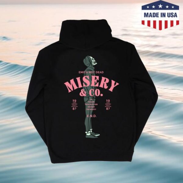 Emos Not Dead Store Merch Misery & Co Hoodie